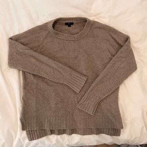 J.Crew oversized crewneck sweater in supersoft yarn